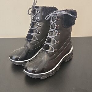 Women's Black Winter Boots